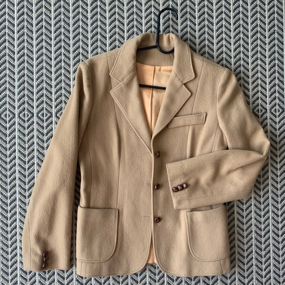 Vintage Wool Riding Coat